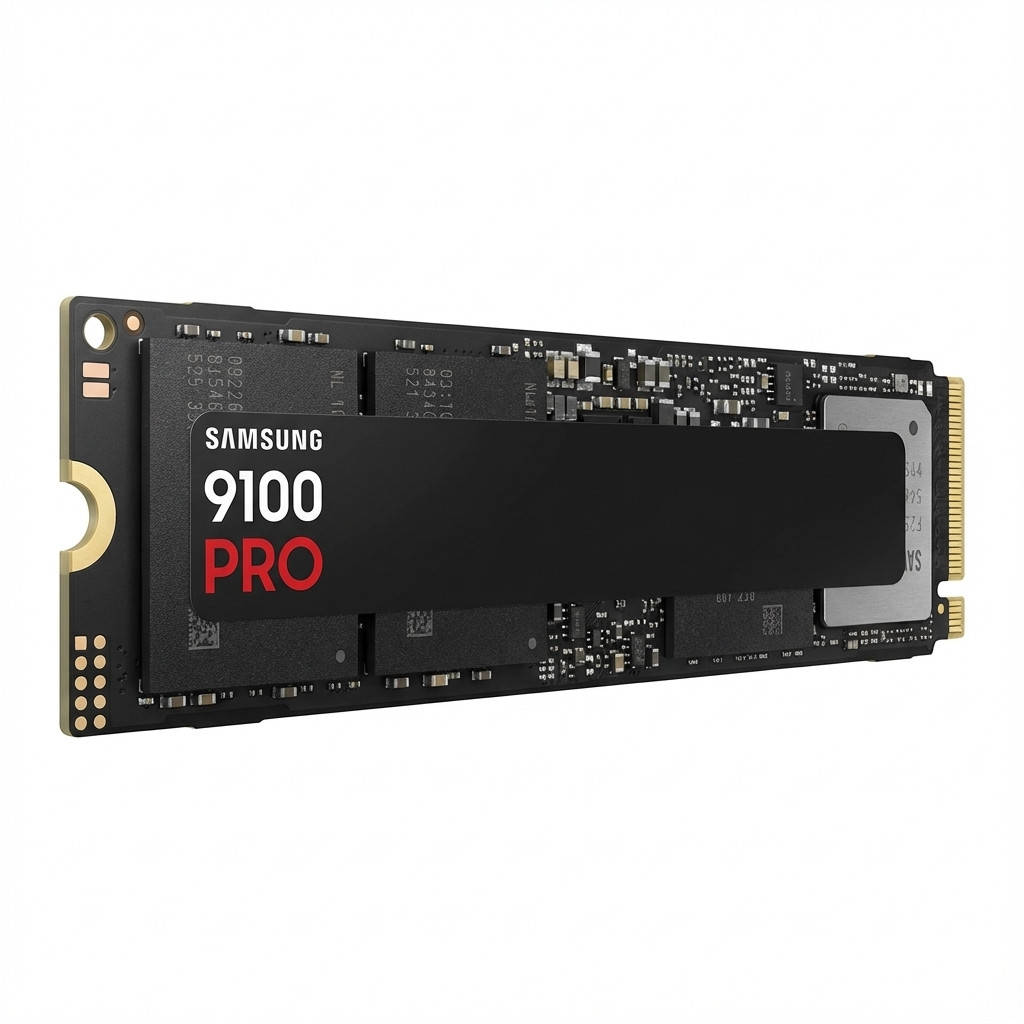 SSD SAMSUNG 9100 PRO MZ-VAP8T0 - 8 TB - PCI Express 5.0 x4 (NVMe)-1