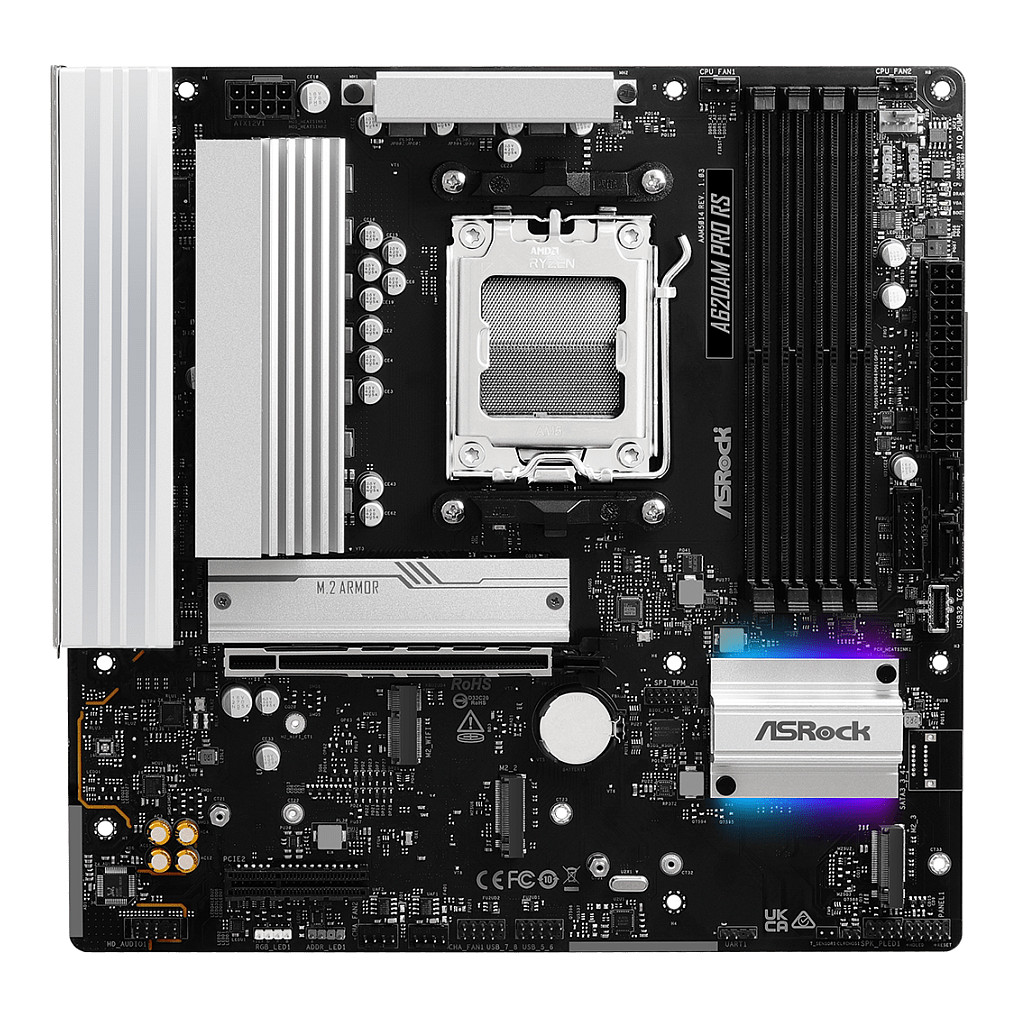 Matična ploča ASROCK A620AM-X (micro ATX, Socket AM5, AMD A620A)-2