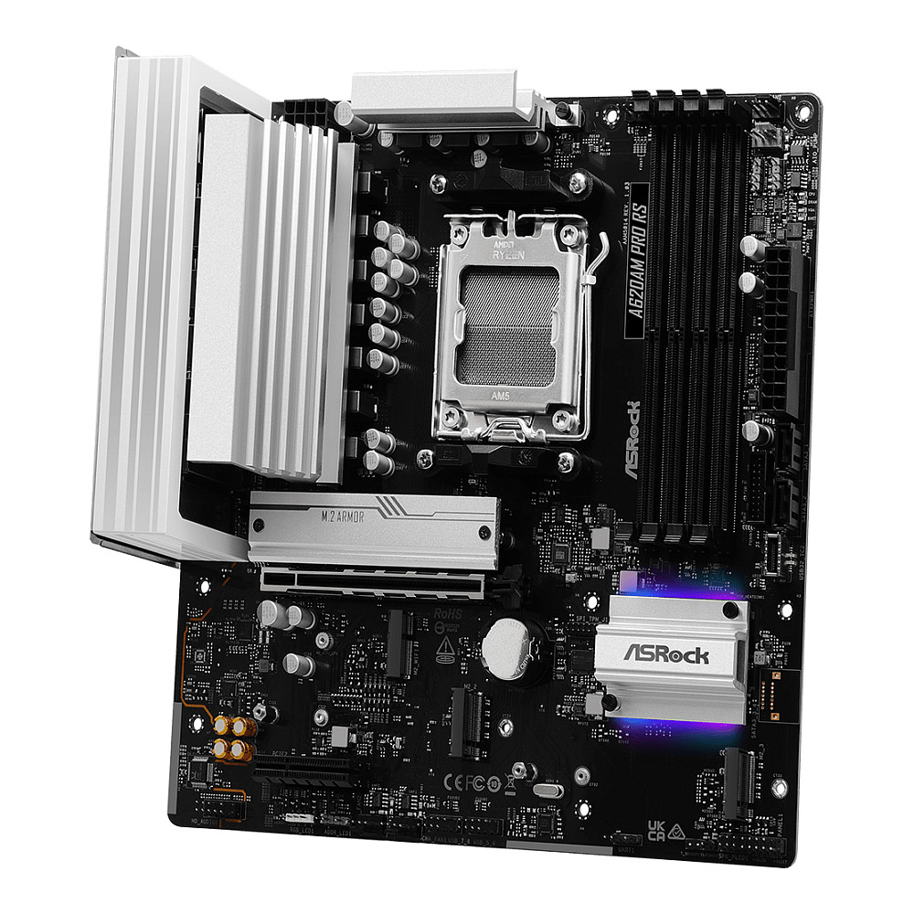 Matična ploča ASROCK A620AM-X (micro ATX, Socket AM5, AMD A620A)-4