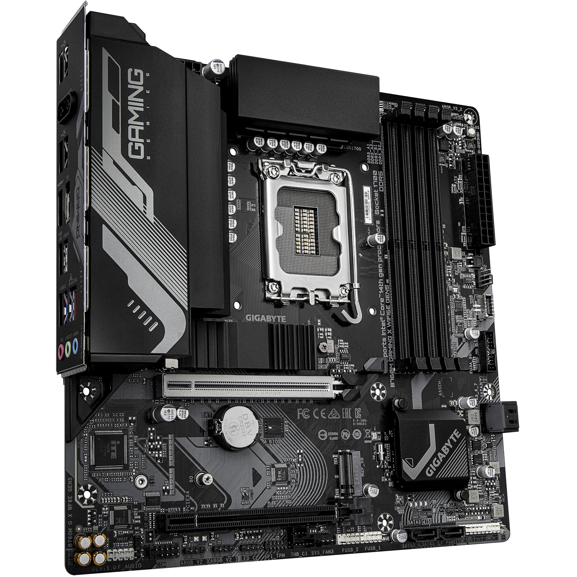 Gigabyte B760M GAMING X WIFI6E GEN5 - motherboard - micro ATX - LGA1700 Socket - B760-3