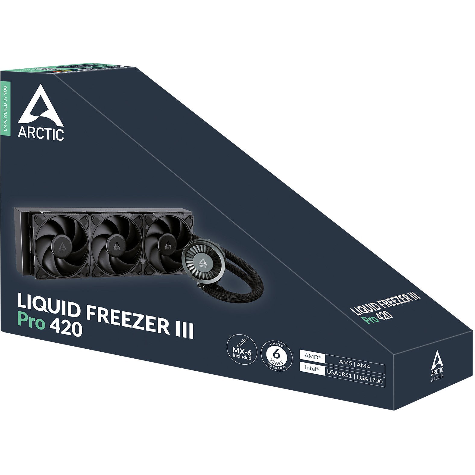 ARCTIC water cooler Liquid Freezer III Pro 420-10