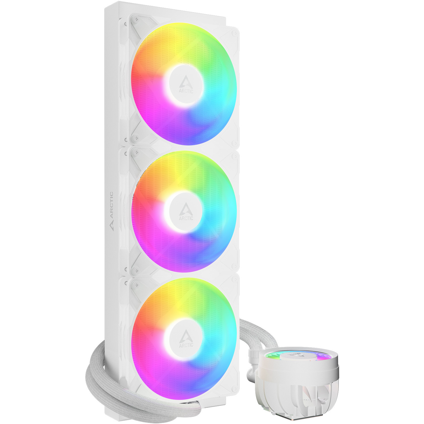 ARCTIC hladnjak za vodu Liquid Freezer III Pro 420 A-RGB Bijeli-6
