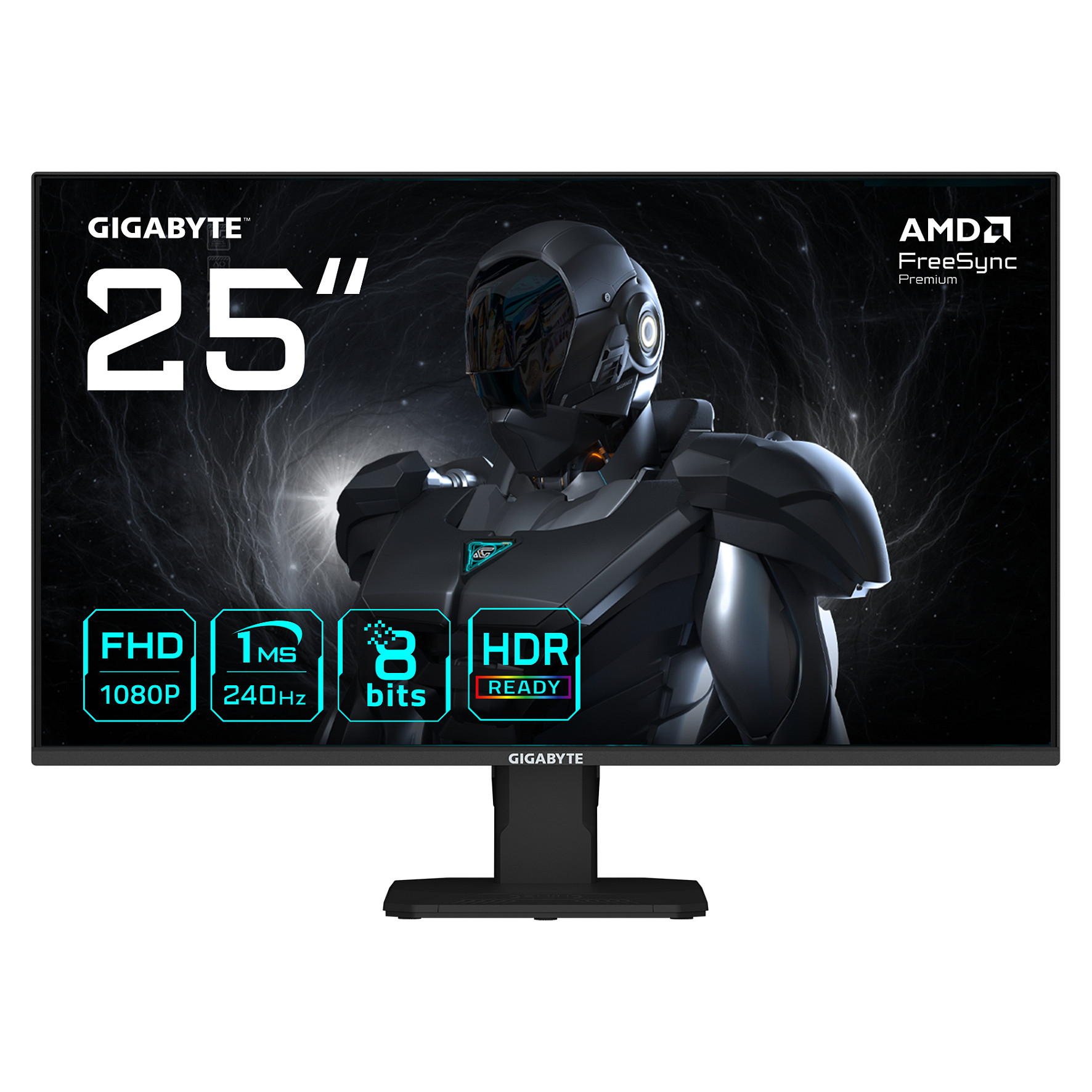 Monitor GIGABYTE GS25F2A 63.5cm (25") 1920 x 1080 Full HD-8