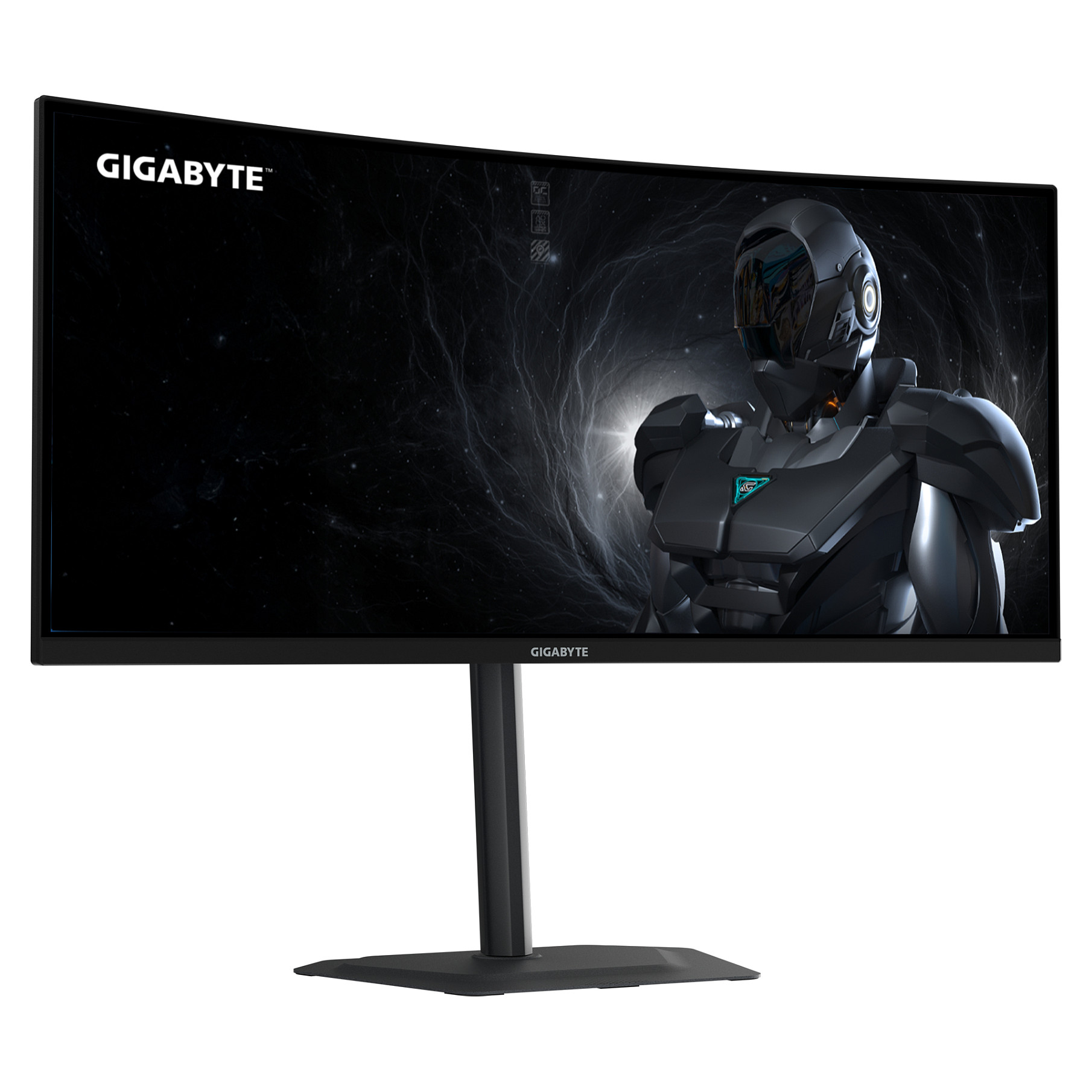 Monitor GIGABYTE GS34WQCA (34", 3440 x 1440 UWQHD, 120 Hz, zakrivljen, anti-glare, Flicker-Free i Low Blue Light tehnologija)-3