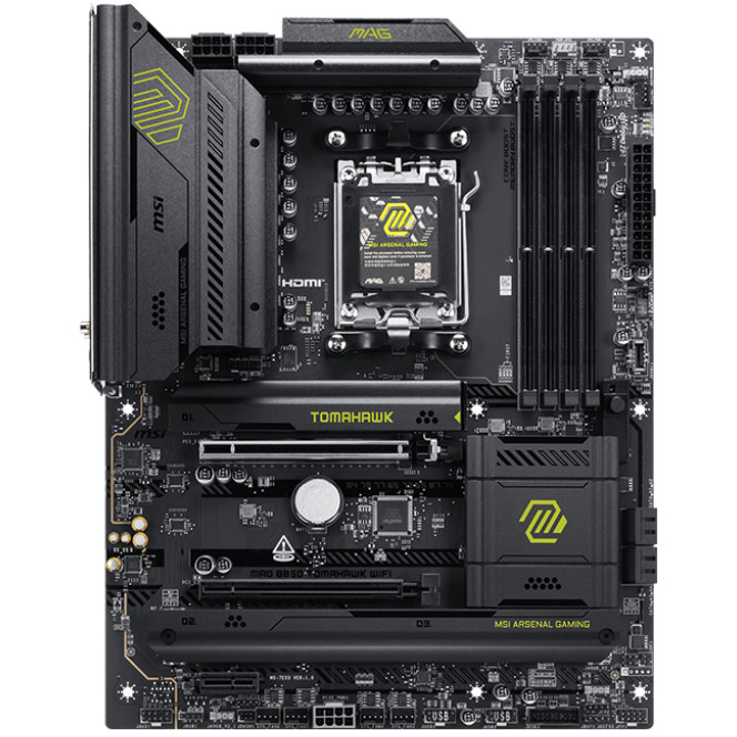 MBOARDS MSI AMD AM5 MAG B850 TOMAHAWK WIFI-7