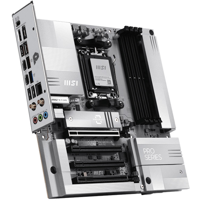 Mainboard MSI PRO B850M-A WIFI PZ Micro ATX Socket AM5 AMD B850-7