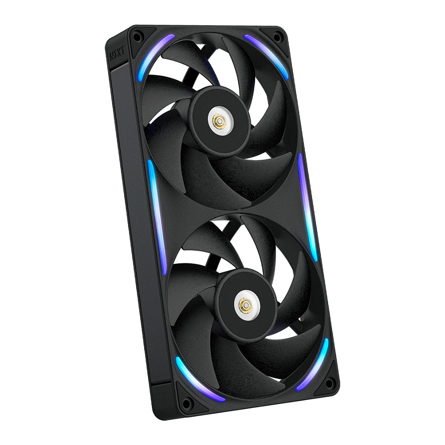Ventilator za kućište NZXT F120 RGB Duo Twin Pack (2x120mm, crni)-1