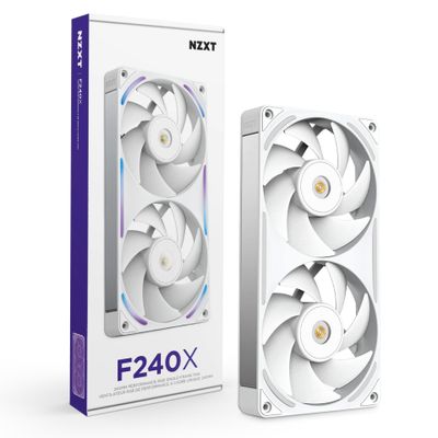 Kućište Acc NZXT 240 Performance RGB Fan White-0