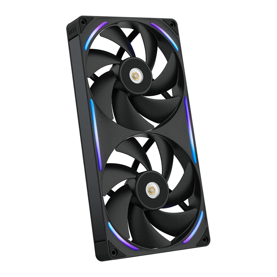 Ventilator za kućište NZXT F280 RGB Twin Pack (2x140mm, crni)-1