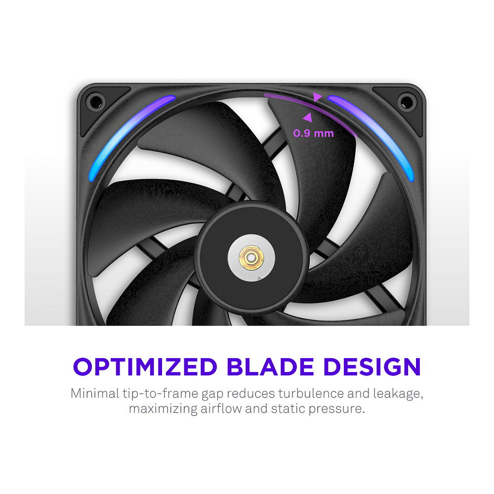 Ventilator za kućište NZXT F280 RGB Twin Pack (2x140mm, crni)-7