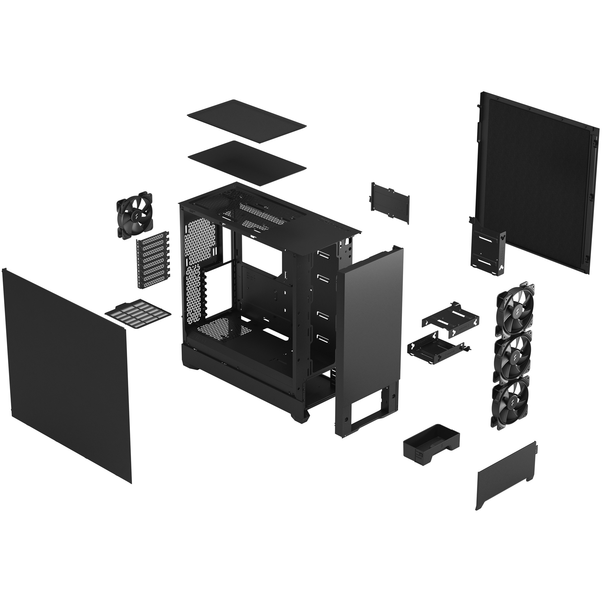 Kućište FRACTAL DESIGN Pop XL Silent (tower, extended ATX)-15
