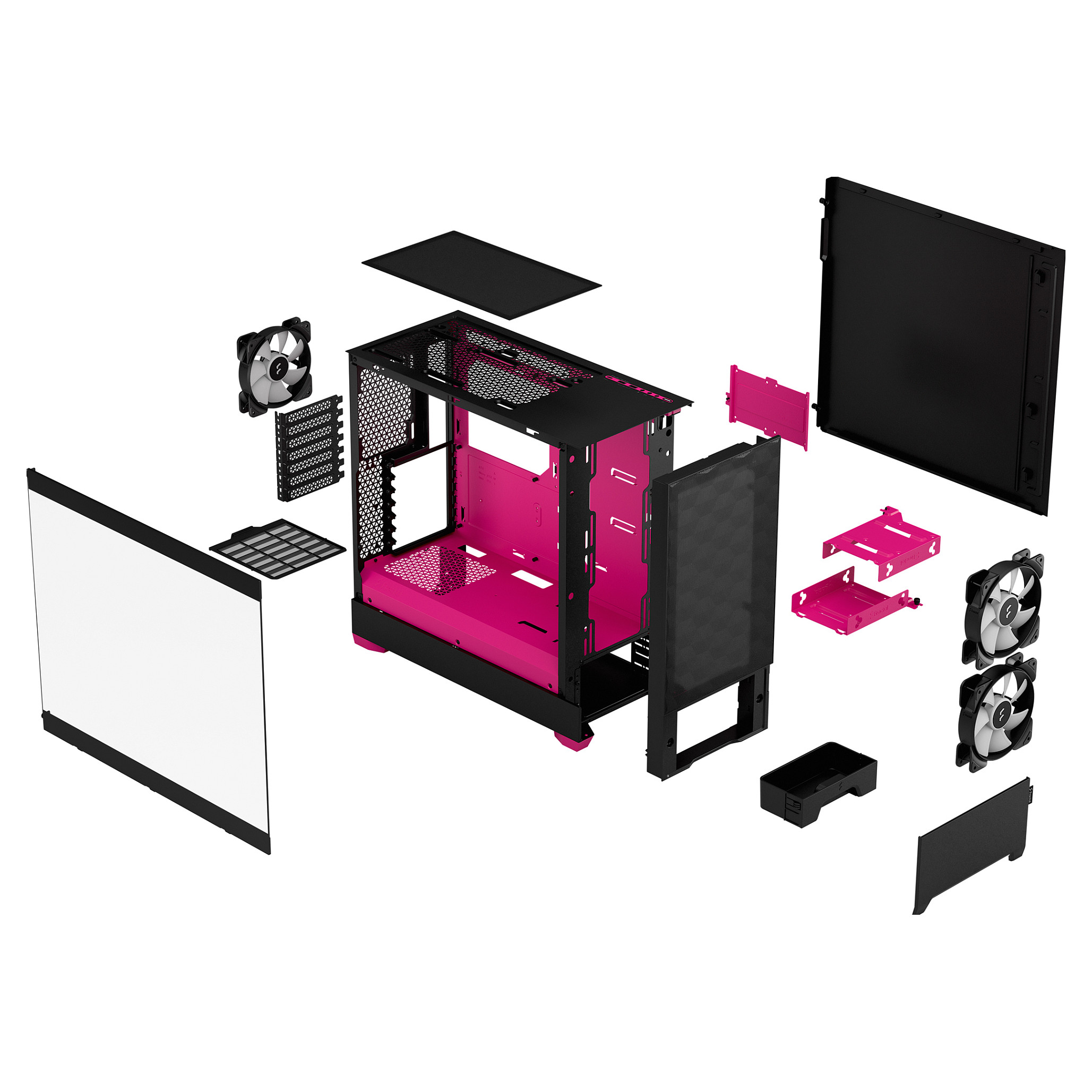Kućište za računalo FRACTAL DESIGN Pop Air RGB - tower - ATX-4