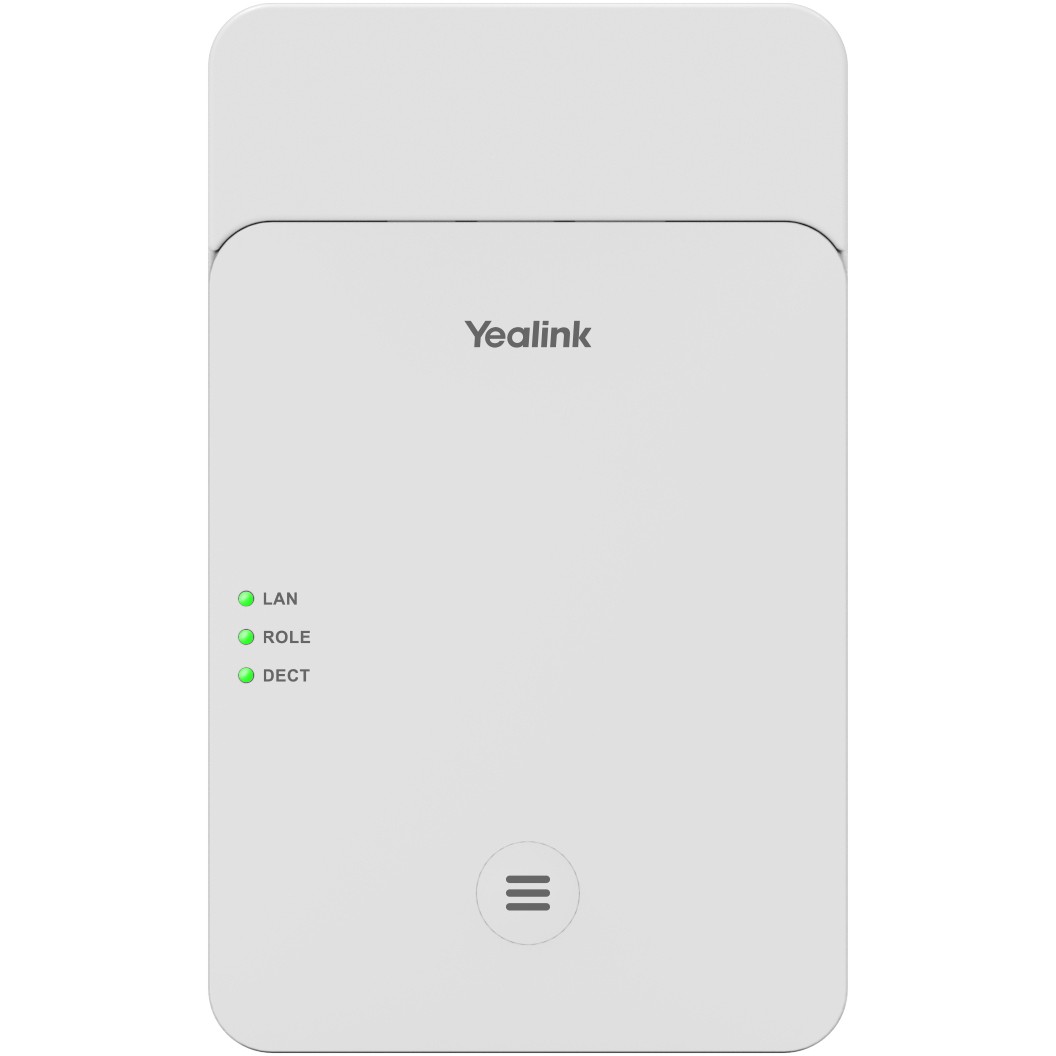 Telefon YEALINK W75 MINI MC (cordless, VoIP, 20 handsets, 40 simultaneous calls)-0