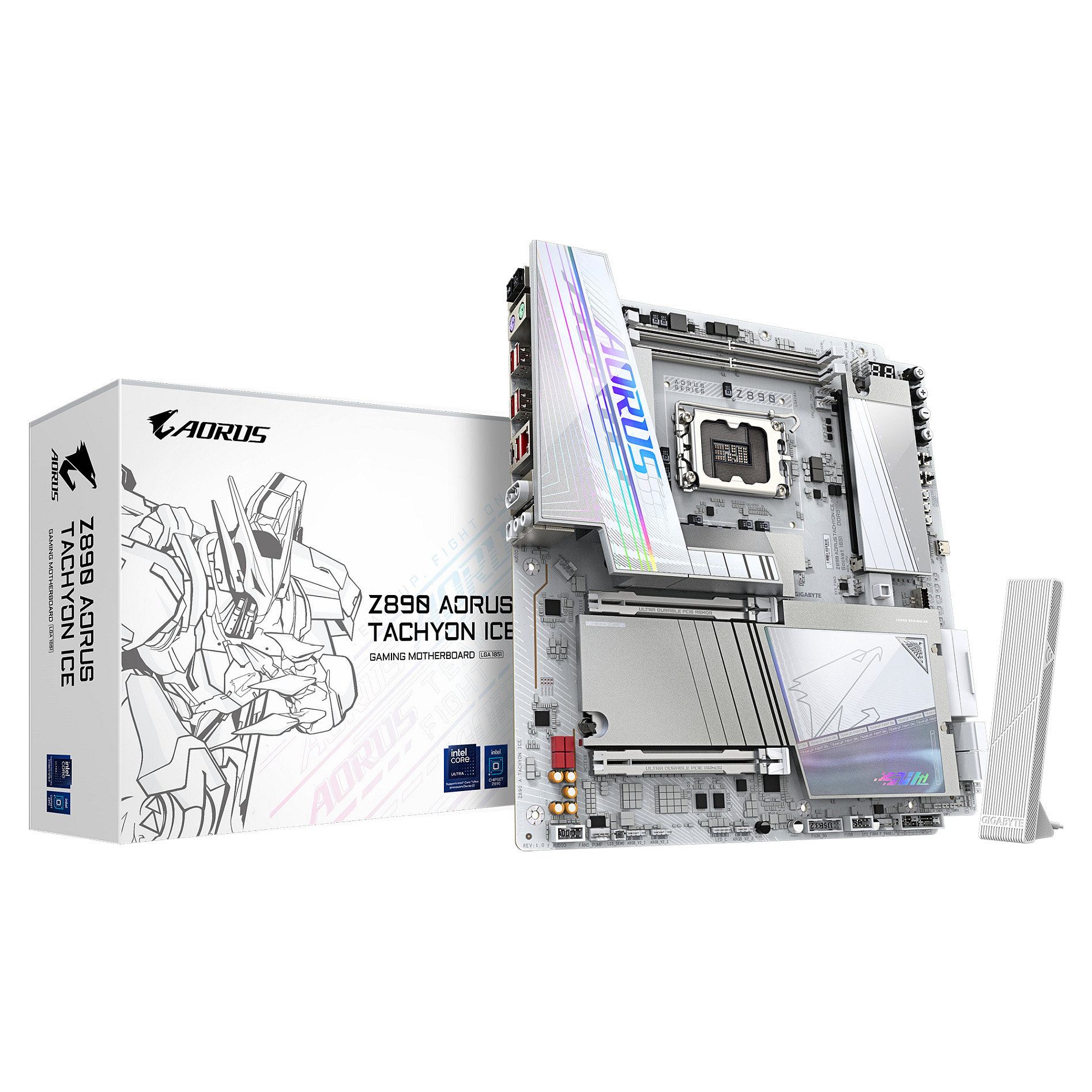 Motherboard GIGABYTE AORUS Z890 TACHYON ICE - extended ATX - LGA1851 Socket - Z890-1