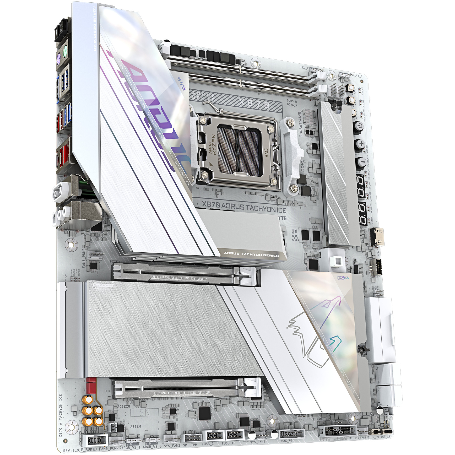 Mainboard GIGABYTE X870 AORUS TACHYON ICE E-ATX Socket AM5 AMD X870-6