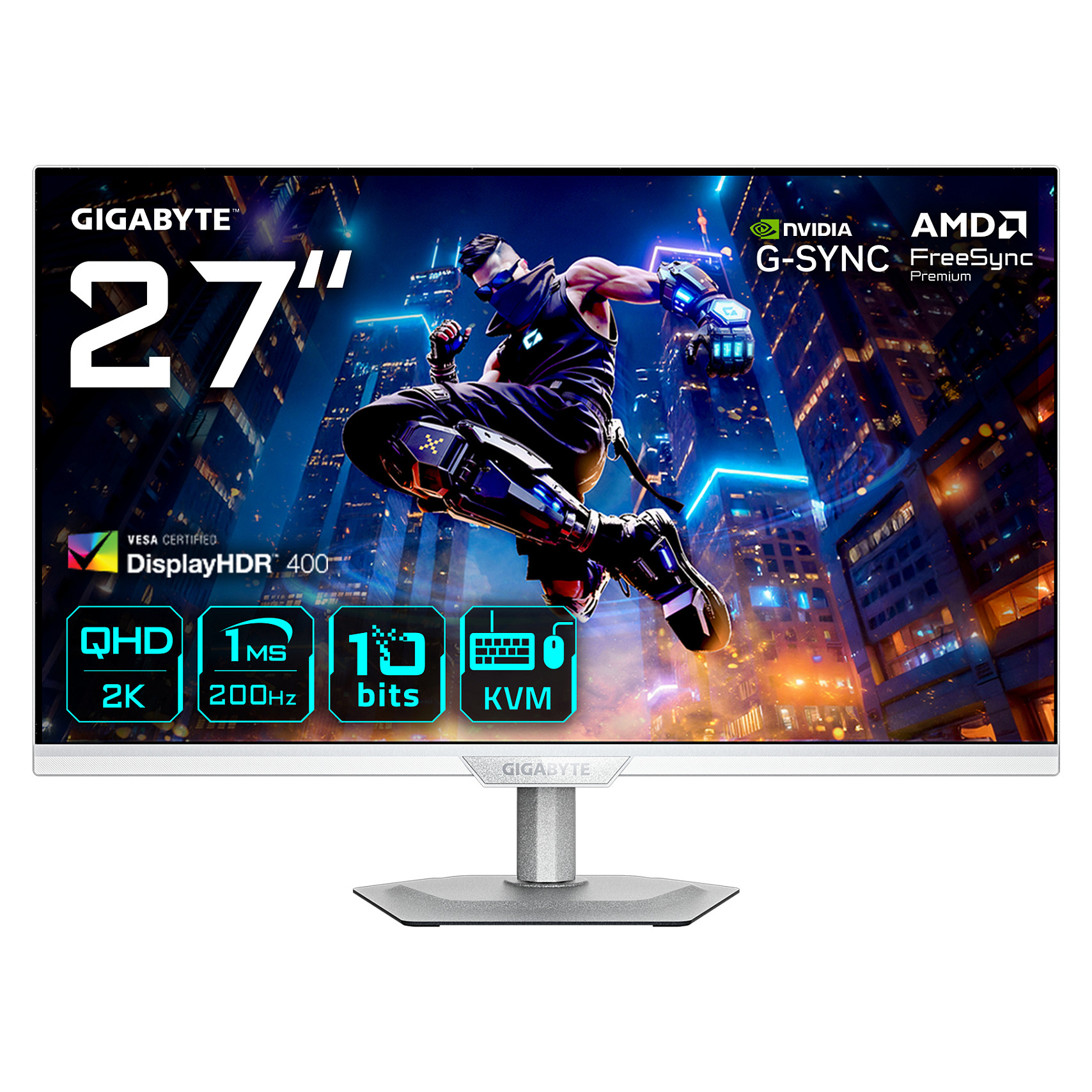 Monitor GIGABYTE M27Q2 QD ICE QHD 200Hz IPS-3
