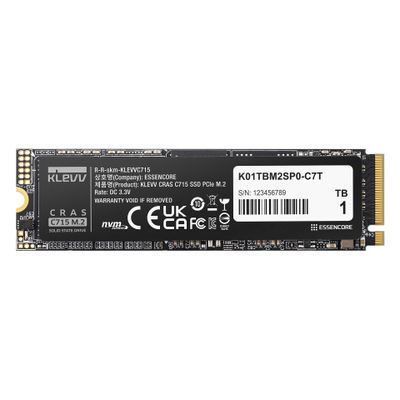 SSD KLEVV CRAS C715 (512GB, M.2 NVMe, 3200/2000 MB/s)-3