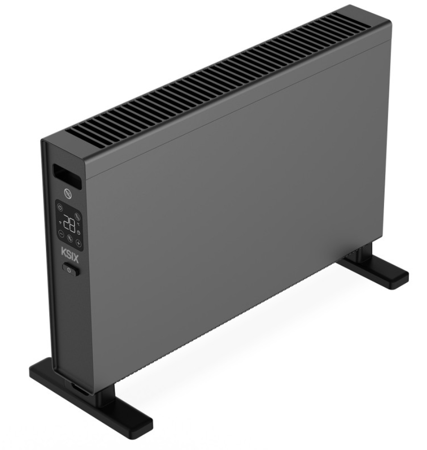 Grijalica KSIX BLAZE, električna, konvektorska, 2000W, LED zaslon, smart, Tuya, crna-7