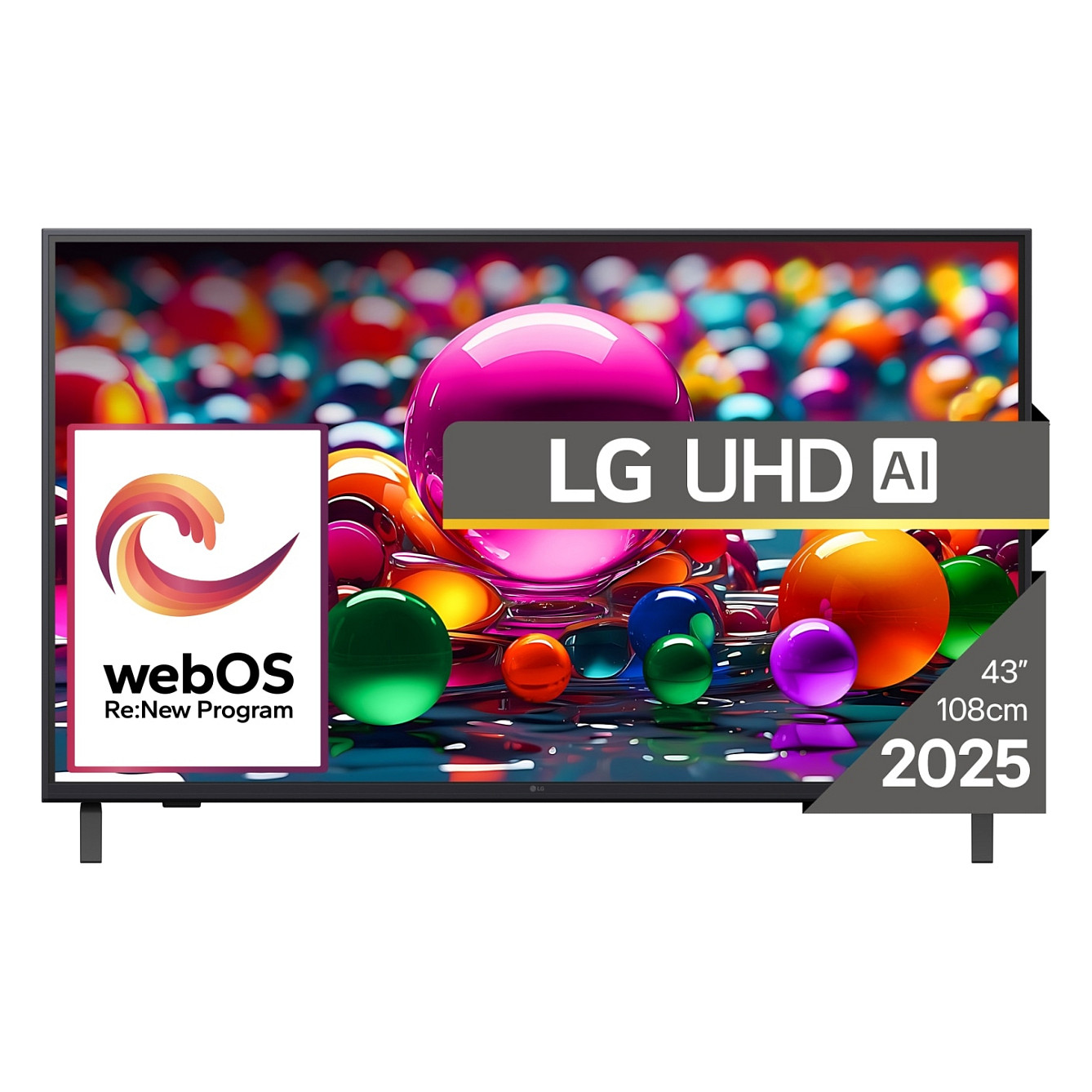 TV LG LED 43UA74003LB.AEU webOS (109 cm, 4K UHD, HDR10 Pro, Smart TV, DVB-T2/T/C/S2/S)-6