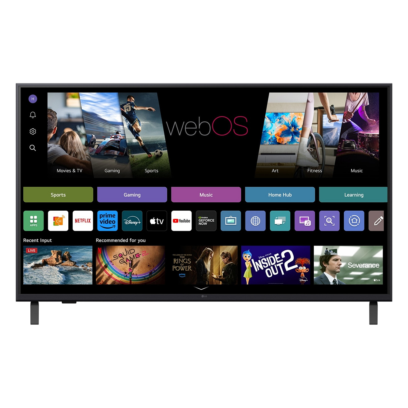 TV LG LED 43UA74003LB.AEU webOS (109 cm, 4K UHD, HDR10 Pro, Smart TV, DVB-T2/T/C/S2/S)-12