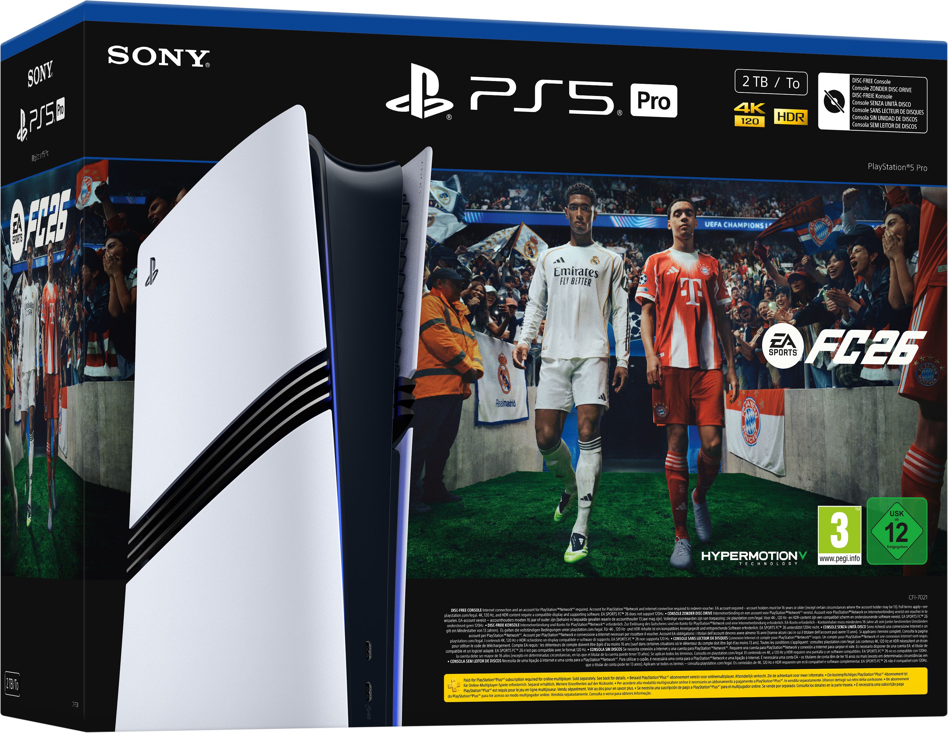 Igraća konzola PLAYSTATION 5 PRO + EA SPORTS FC 26 Bundle