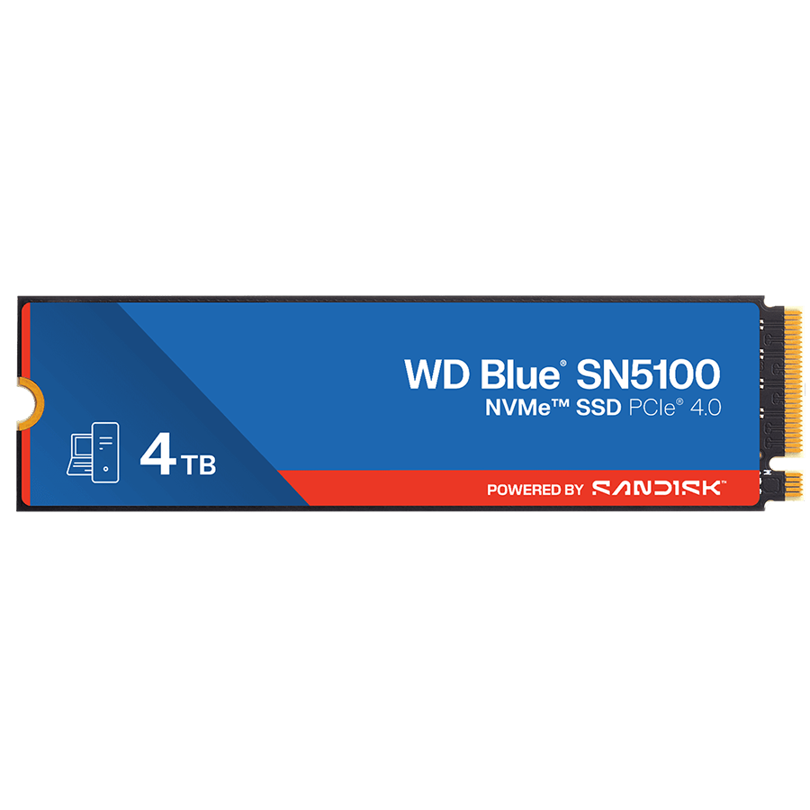 SSD WESTERN DIGITAL WDS400T5B0E-00CPE0 (M.2, 4TB, pcie gen 4x4, nvme)