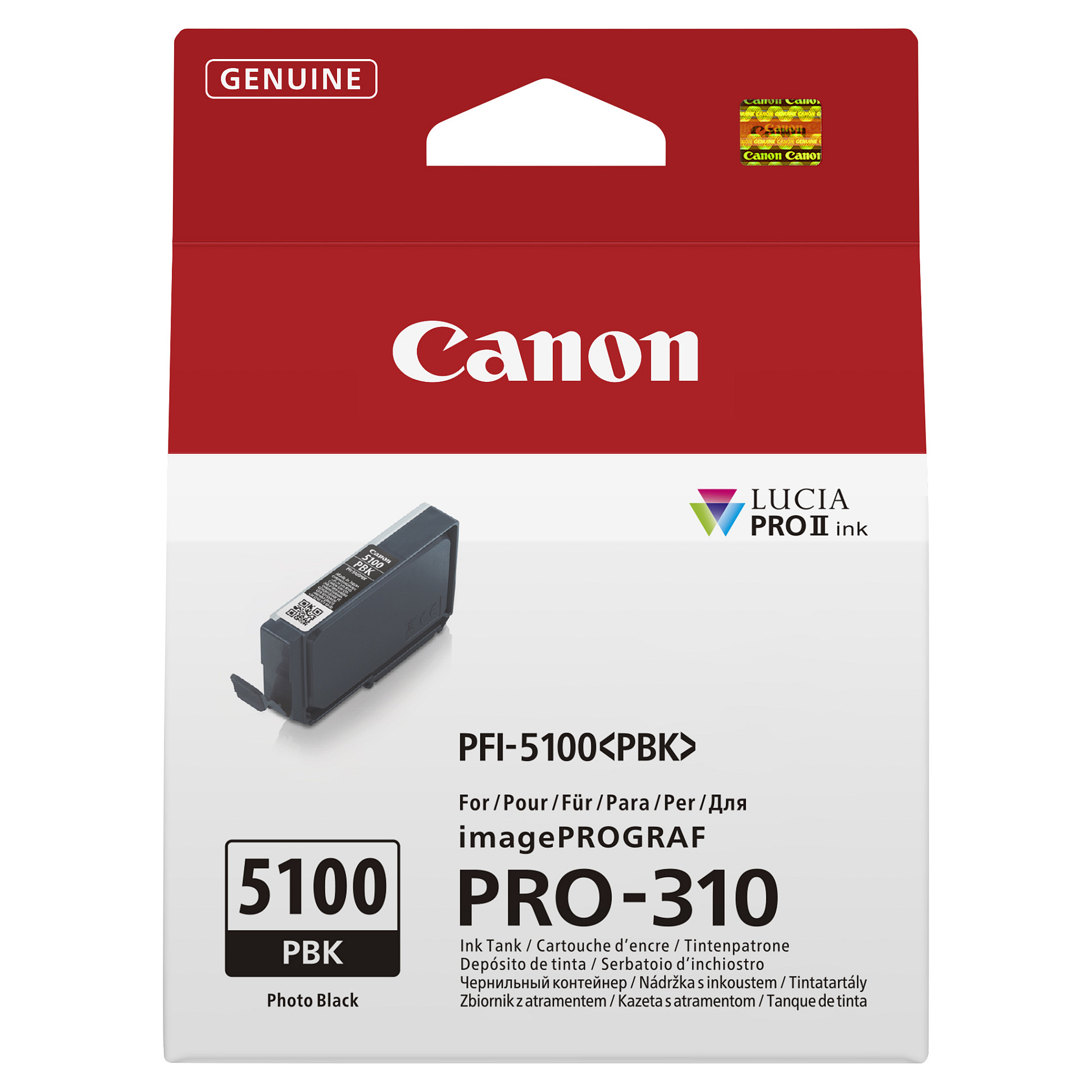 Canon tinta PFI-5100BK, foto crna-0