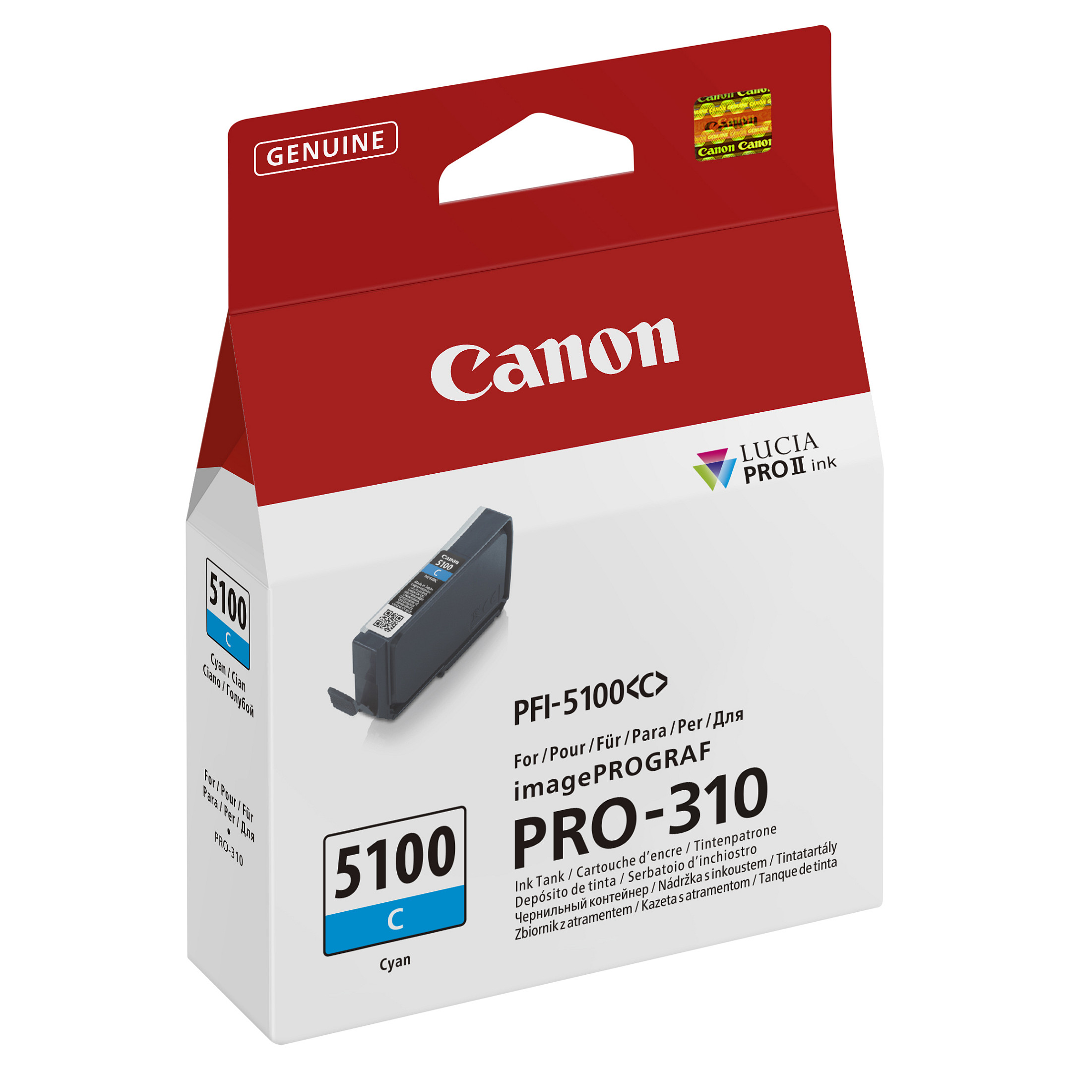 Canon tinta PFI-5100C, cijan-2