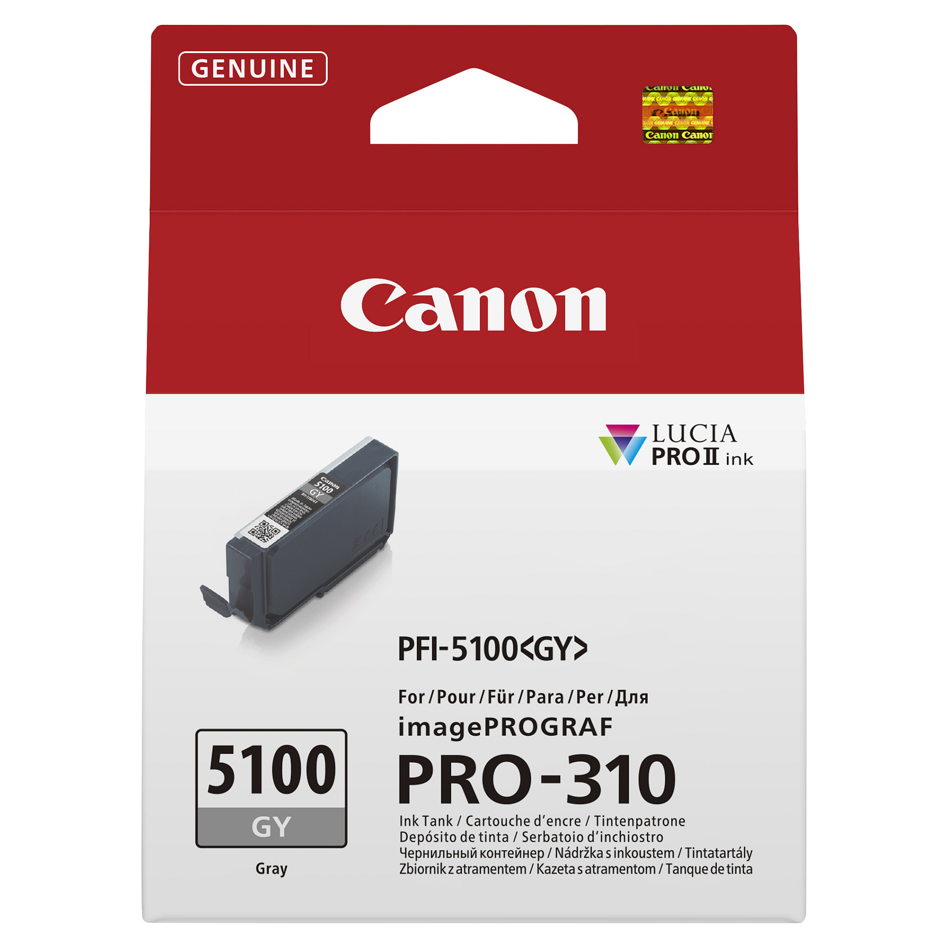 Canon tinta PFI-5100GY, siva-0