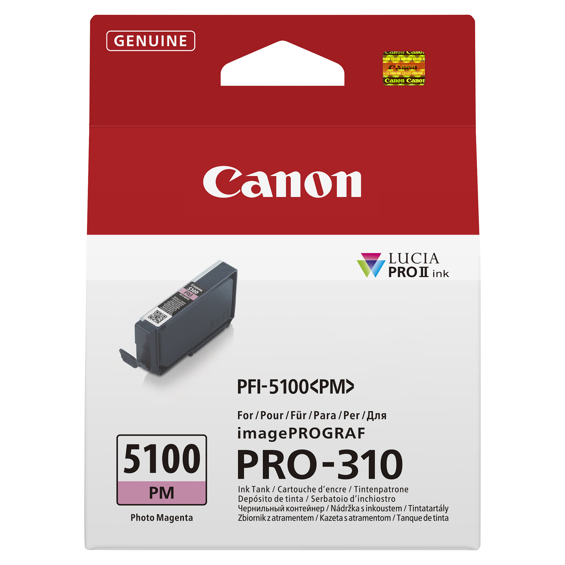 Canon tinta PFI-5100PM, foto magenta-0