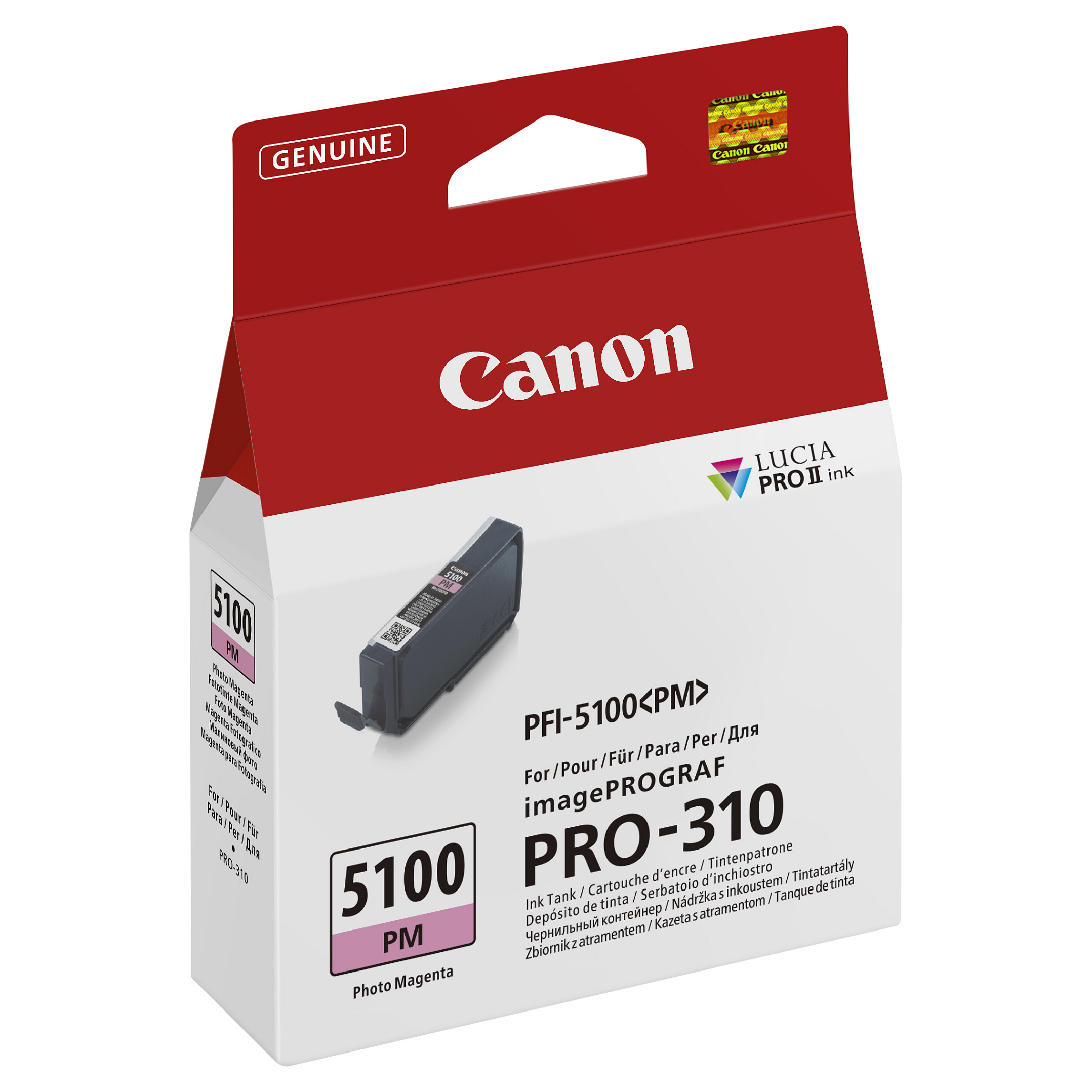 Canon tinta PFI-5100PM, foto magenta-2