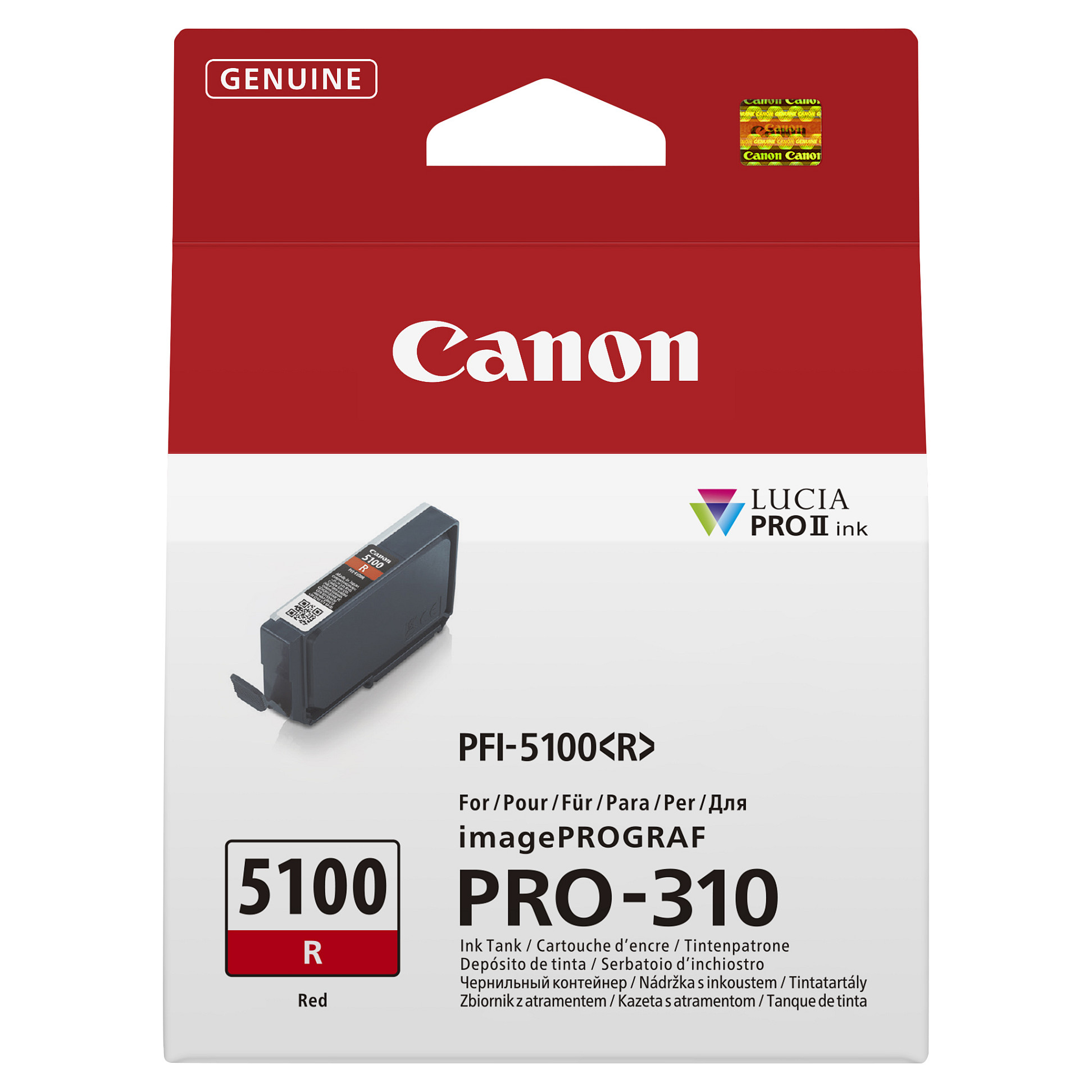 Canon tinta PFI-5100R, crvena-0