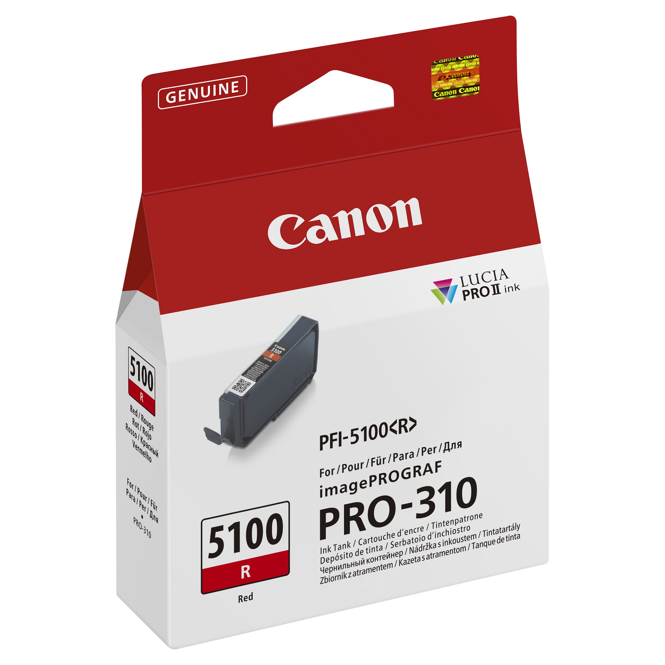 Canon tinta PFI-5100R, crvena-2
