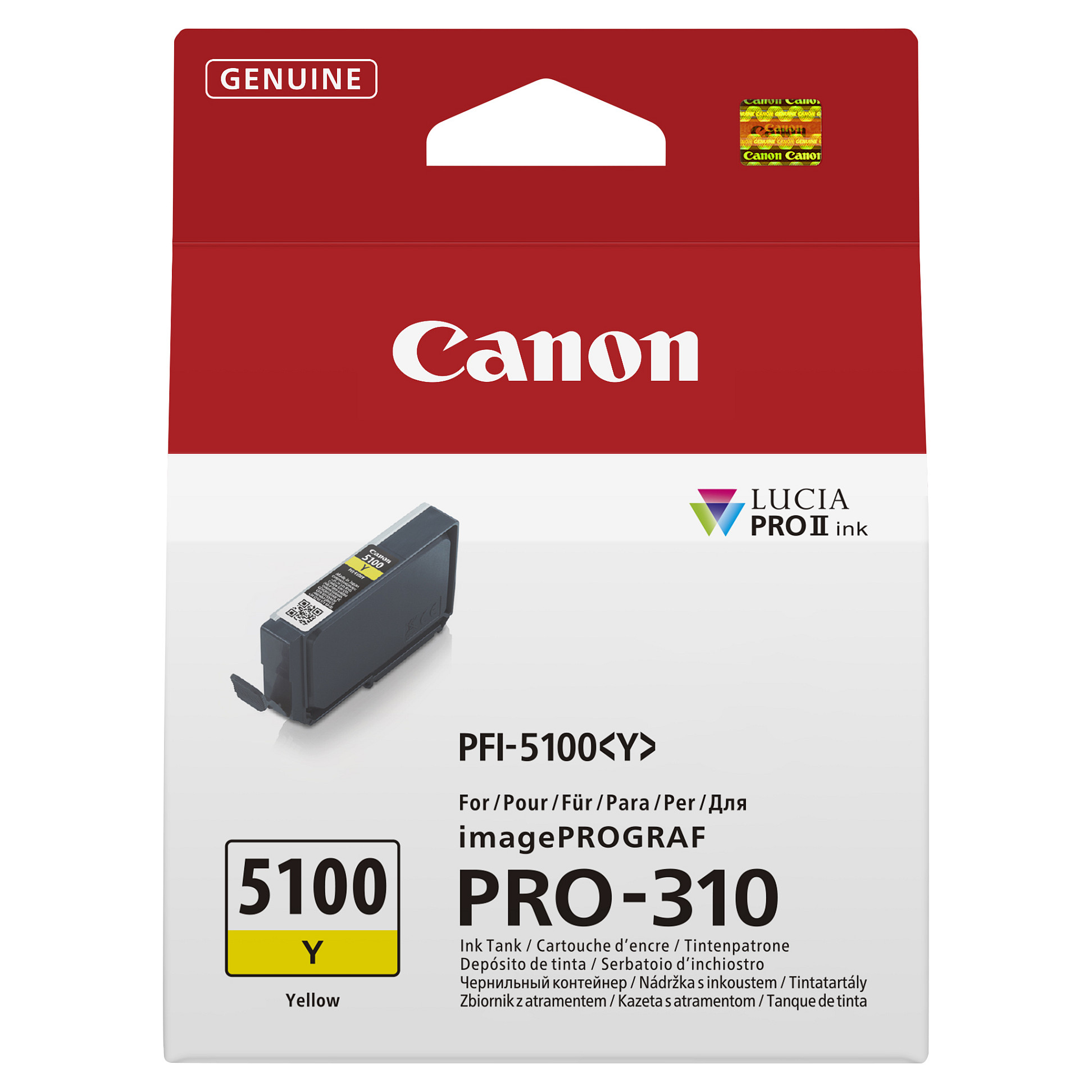 Canon tinta PFI-5100Y, žuta-0