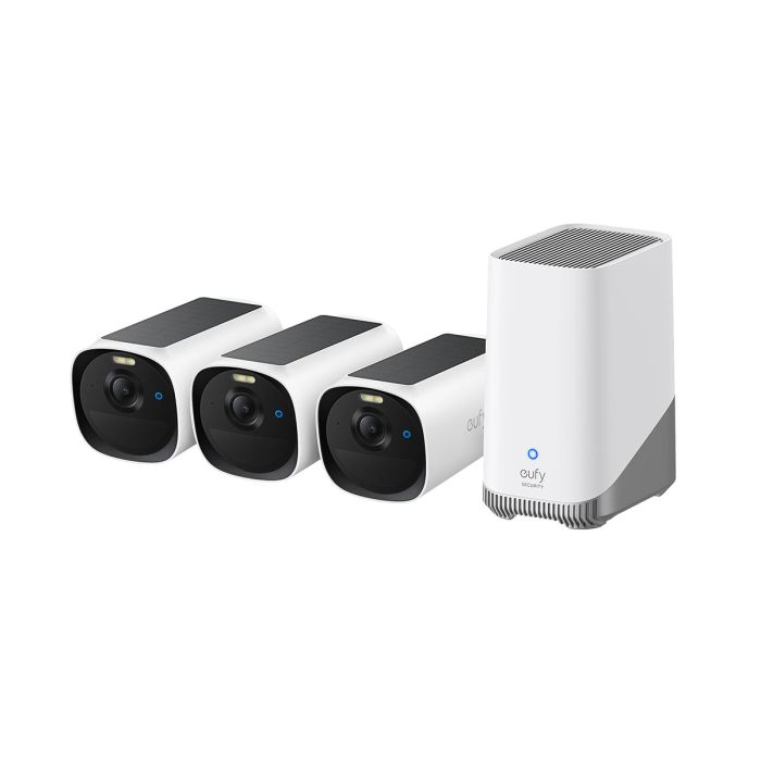Komplet sigurnosnih kamera ANKER Eufy Security EufyCam E40 (3 kamere + baza)-0