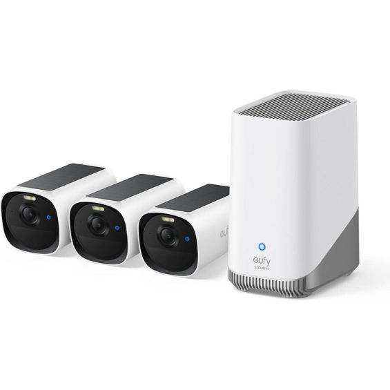 Komplet sigurnosnih kamera ANKER Eufy Security EufyCam E40 (3 kamere + baza)-7
