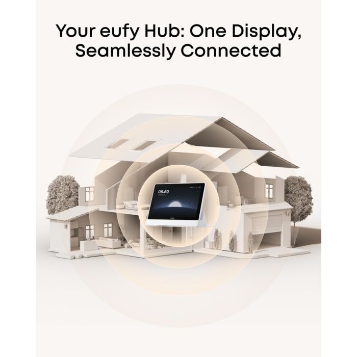Pametni zaslon ANKER Eufy Security E10 (8-palčni zaslon na dotik, prepoznavanje obrazov, lokalna shramba)-6