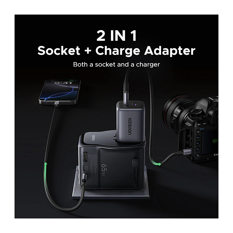 Adapter UGREEN 65W univerzalni potovalni-12