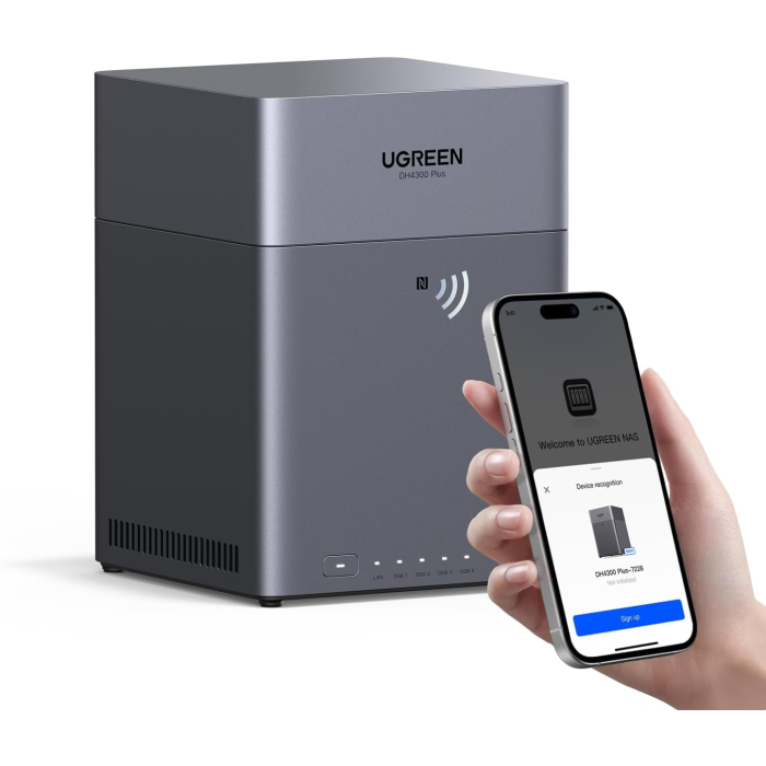 Ugreen NASync DH4300 Plus za 4 diske, ARM 8-jedrni, 8GB DDR4, 2.5Gbe mreža-8
