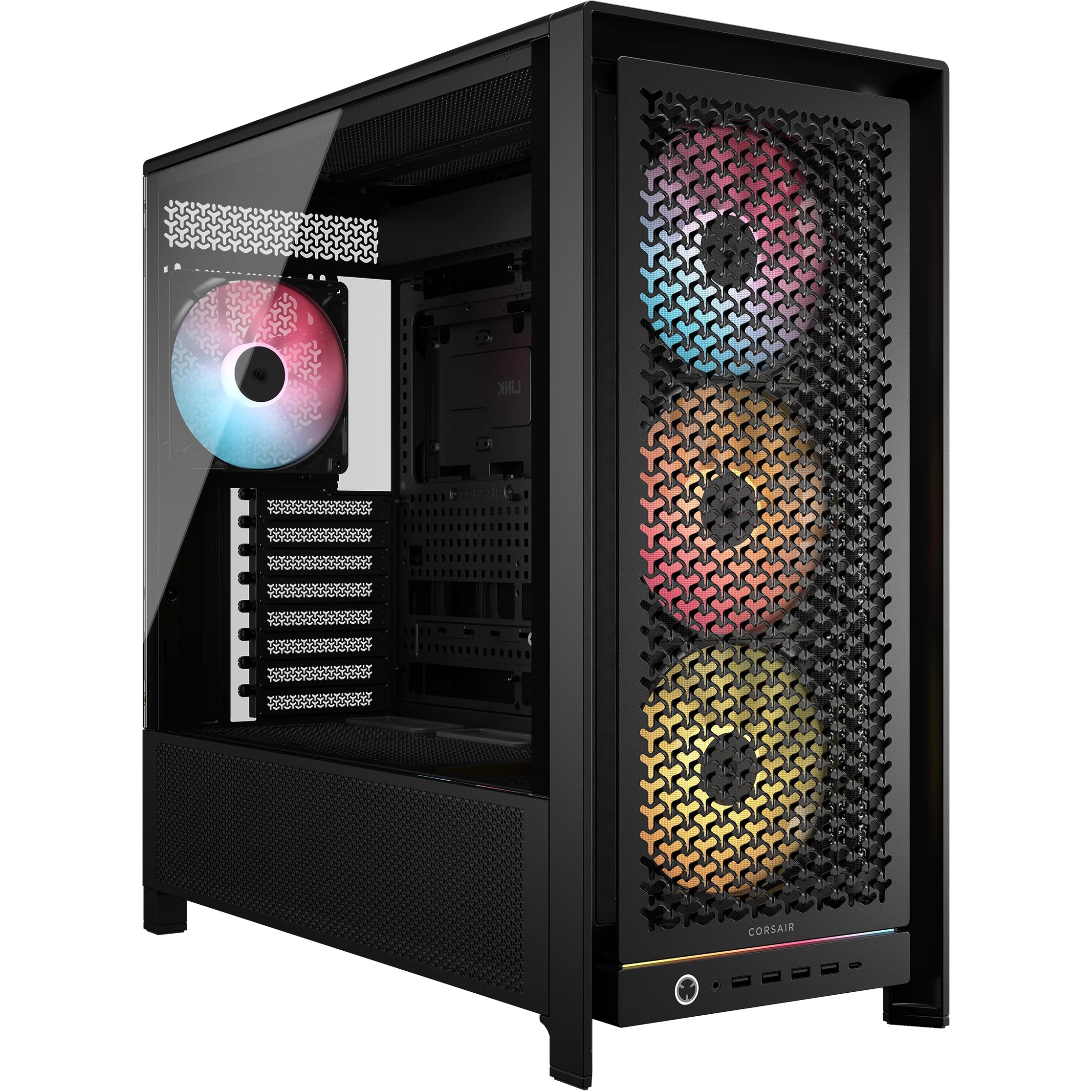Kućište Corsair 5000D BlackMid-Tower Airflow Case