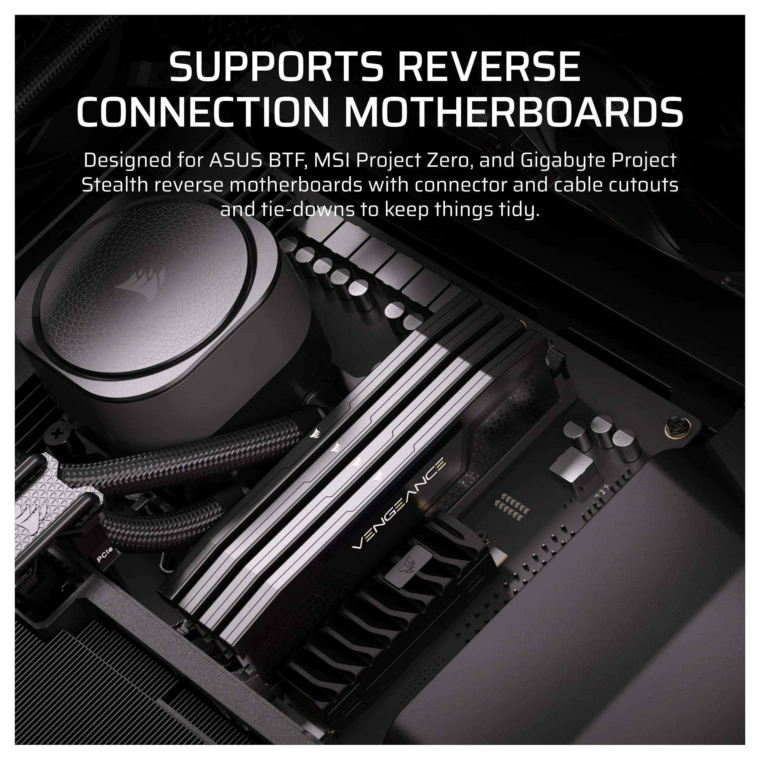 Kućište Corsair 5000D BlackMid-Tower Airflow Case-10