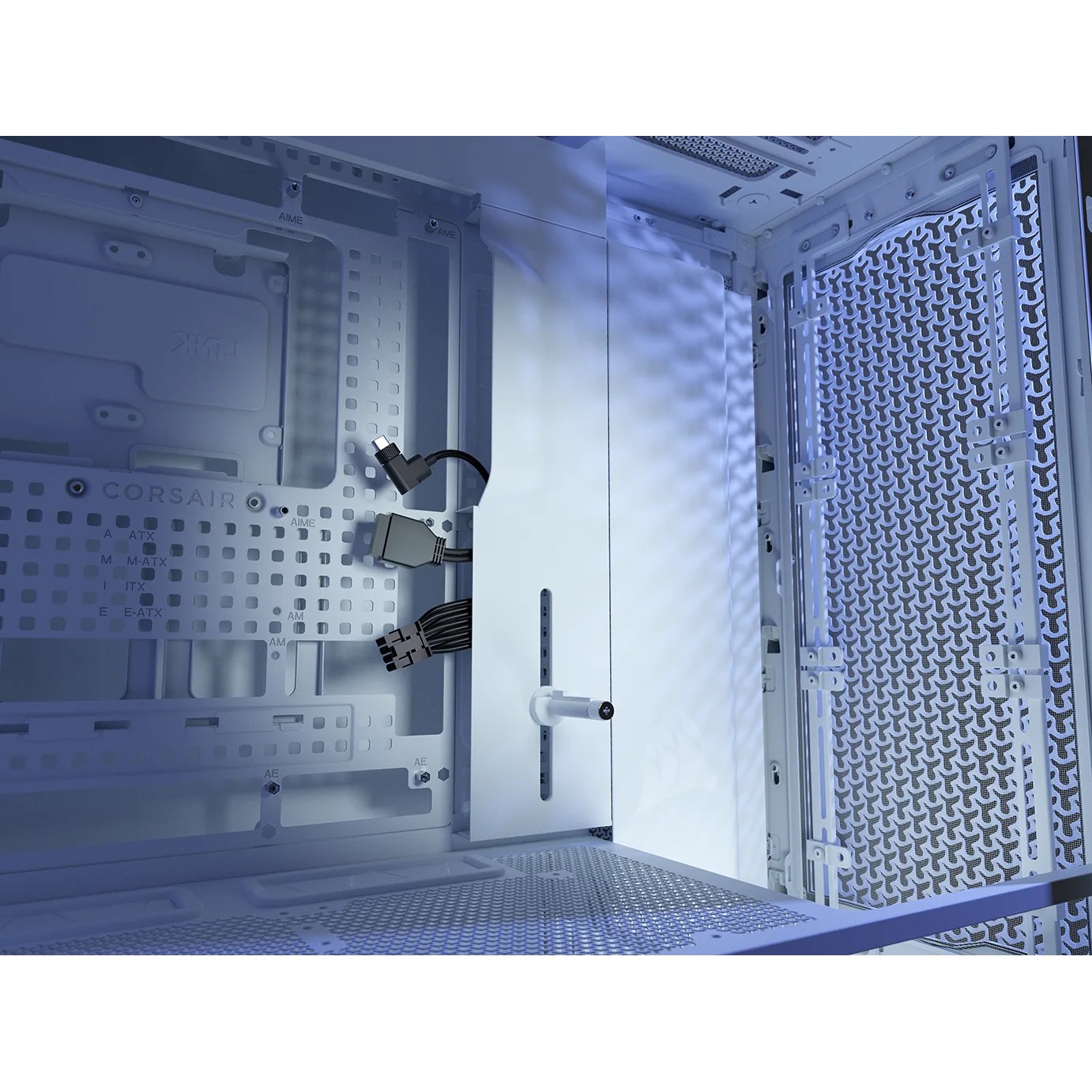 Kućište CORSAIR 5000D WhiteMid-Tower Airflow Case-1