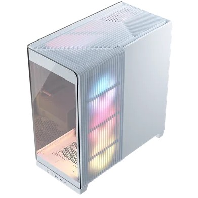 Kućište CORSAIR Frame 4500X RS-R ARGB White Tempered Glass Mid-Tower