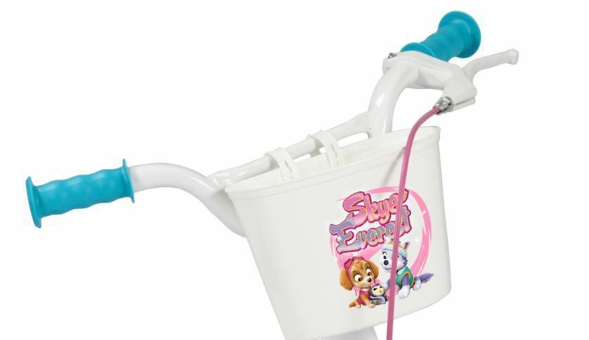 Dječji bicikl TOIMSA 12" Paw Patrol (3-5 godina, pomoćni kotači, prednja i stražnja kočnica) bijeli-2