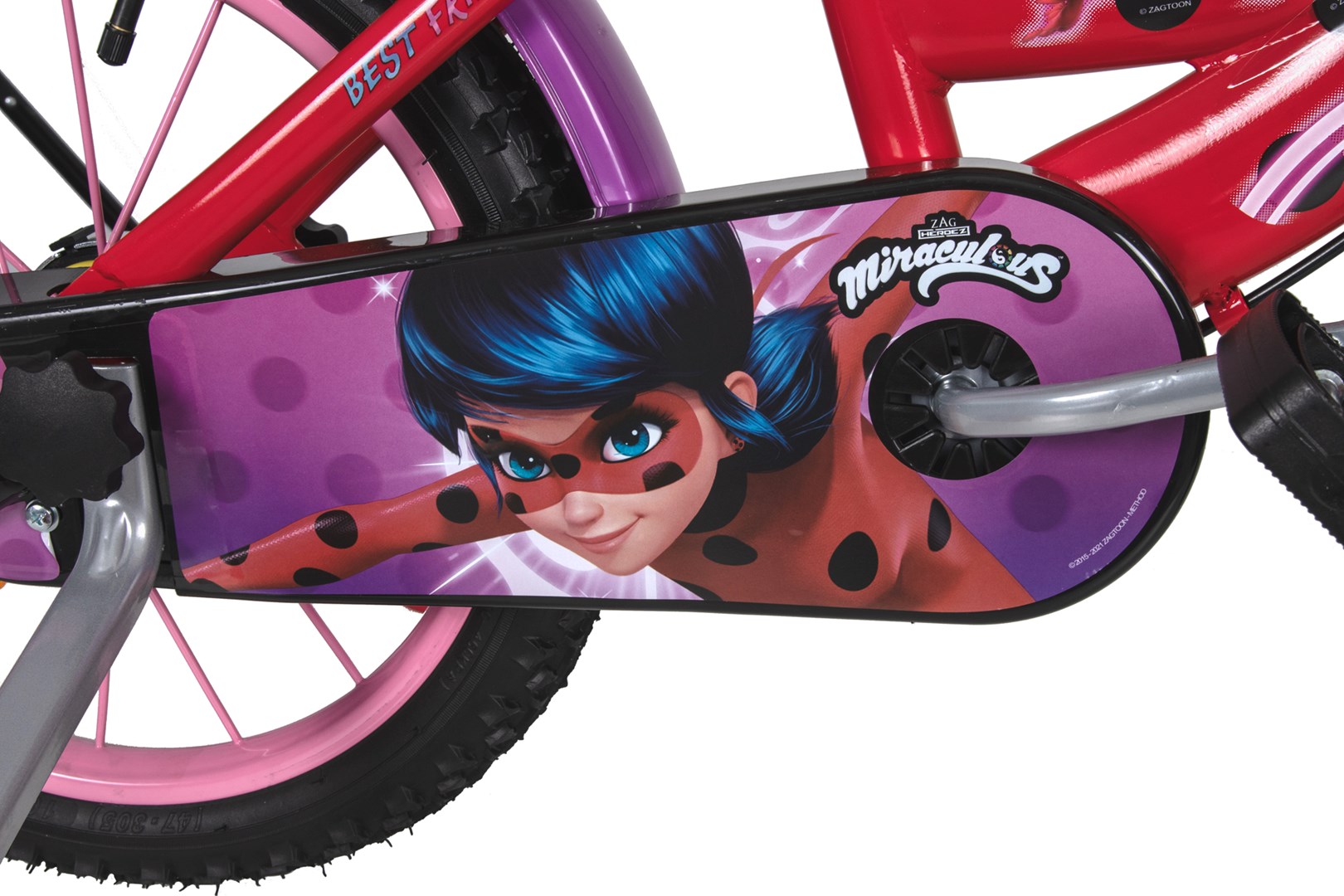 Dječji bicikl TOIMSA Miraculous Ladybug 1658 (16", za djecu 5-7 godina)-7
