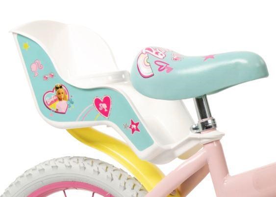 Dječji bicikl TOIMSA Barbie 16" (5-8 godina, pomoćni kotači, 2 kočnice) rozi-4