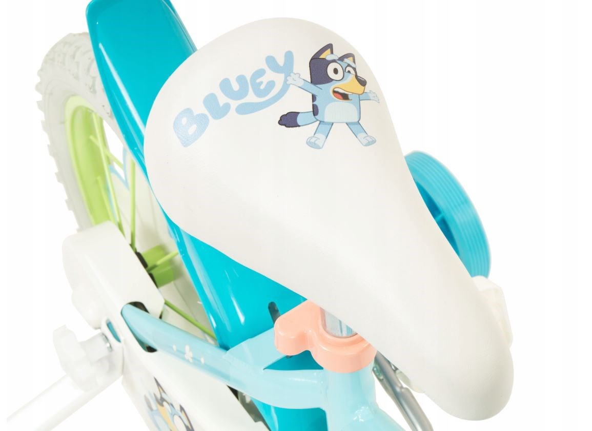 Dječji bicikl TOIMSA Bluey 14" (za djecu 4-6 godina, pomoćni kotači, kočnice)-1