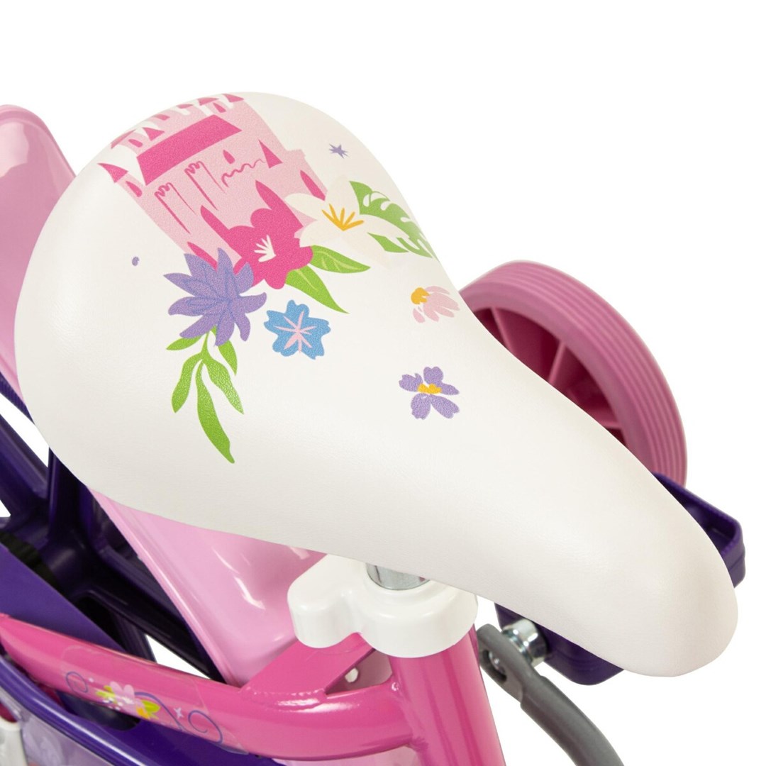 Dječji bicikl HUFFY Disney Princess 12" (pomoćni kotači, prednja košara, za dob 3-5 god)-5