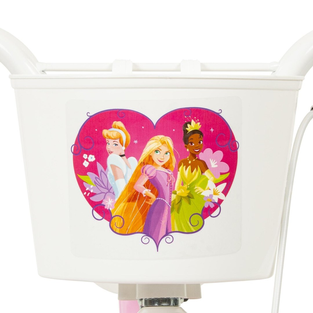 Dječji bicikl HUFFY Disney Princess 12" (pomoćni kotači, prednja košara, za dob 3-5 god)-6