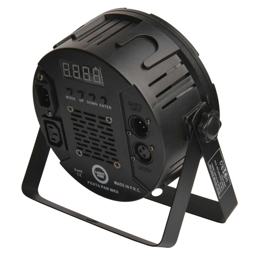 Reflektor LIGHT4ME PENTA PAR 8x12W MKII RGBWA-1